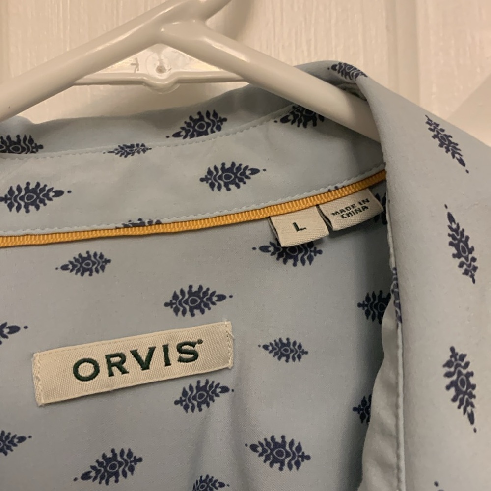 Orvis womens Tech Travel Shirt Size L  NICE! - Picture 4 of 8